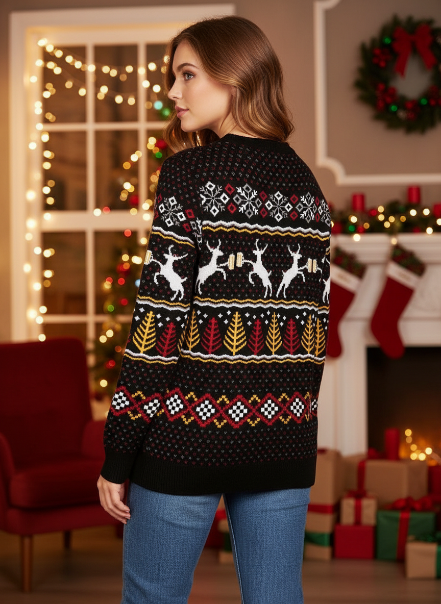 Women's Caribrew Oversized Christmas Sweater